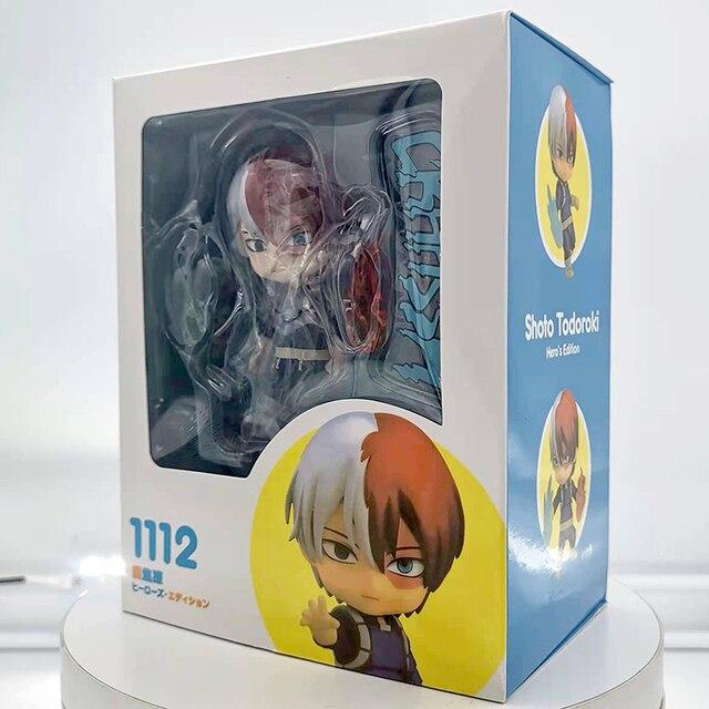 10cm Q Version Anime My Hero Academia Figure Roaring Shoto Pvc Action Figure Collectible Model Toys Kid Gift