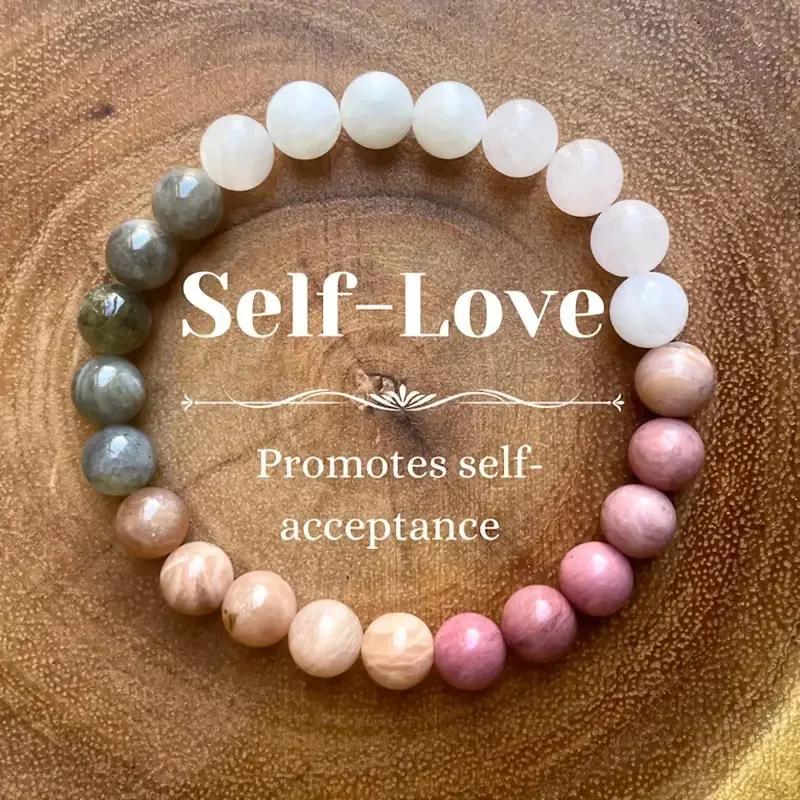 Classic Natural Stone Wealth Love Lucky Bracelet for Men and Women Fashion Original Stone Beading Creative Strings Jewelry