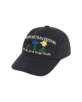 THEMUSEUMVISITOR Signature Logo Ball Cap (Charcoal)