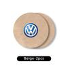 2pcs Car Suede Coaster Water Cup Holder Drink Pad Auto Interior Accessories For Volkswagen VW Golf 4 6 7 GTI Tiguan Passat B5 zr8