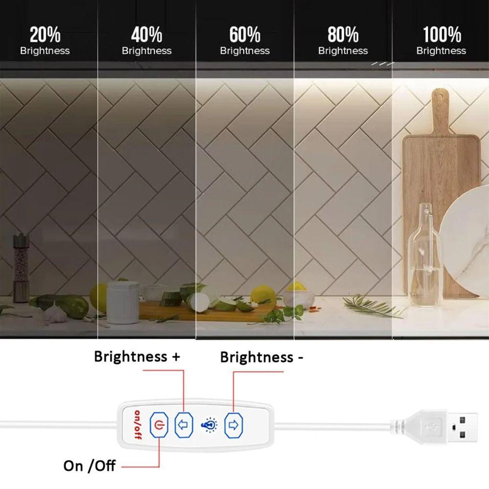 White USB 5V Led Lights Flexible Tape Lights New COB Led Strip Lights  Home