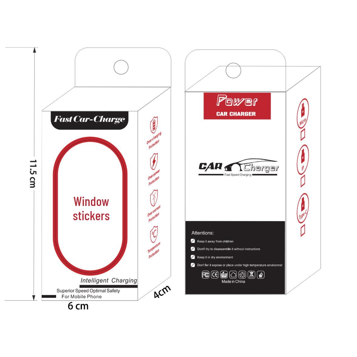 

15.5 Вт 4-портовое светодиодное автомобильное зарядное устройство с Type-C, цифровым дисплеем и определением напряжения