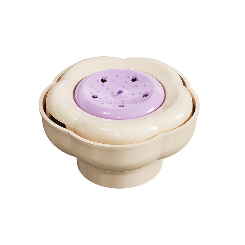 

Kitchen Detergent Dispenser Dishwashing Liquid Dispenser Flower Press-Type Soap Dispenser For Kitchen Sink Outdoor Bathroom жовтий