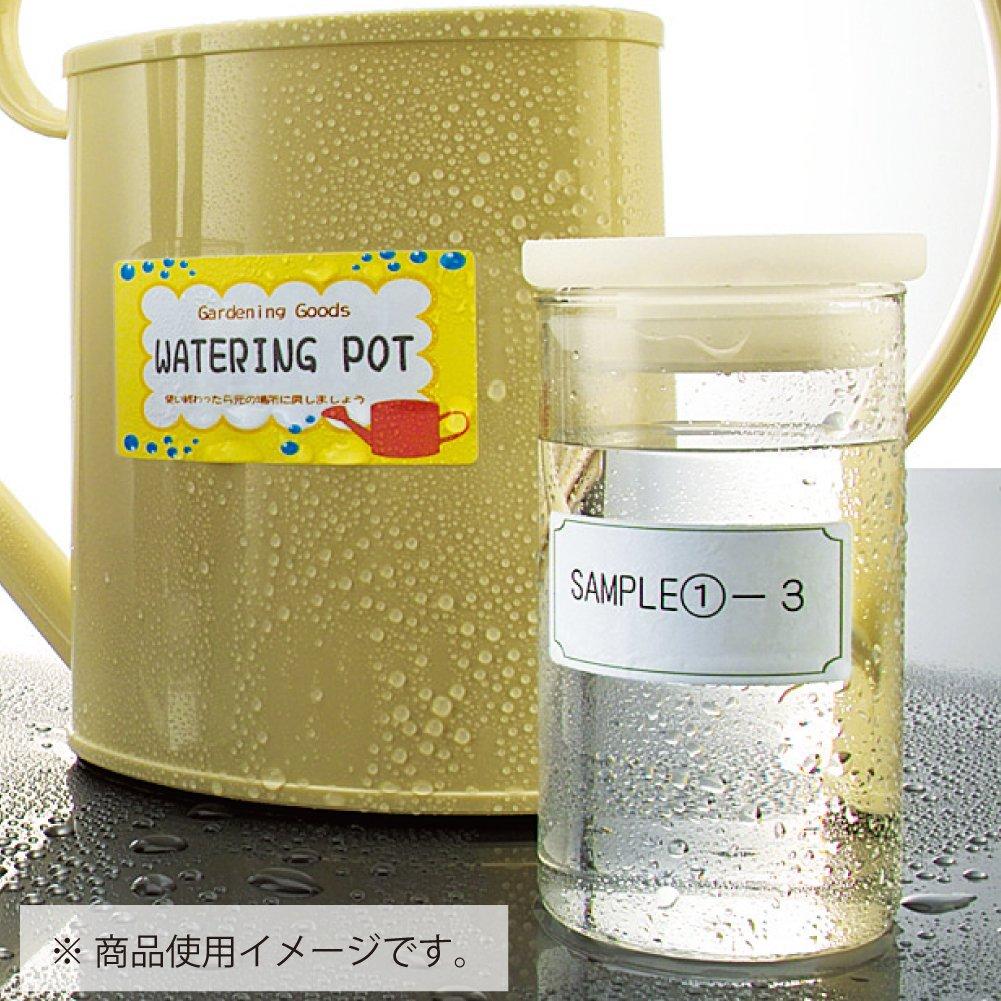 KOKUYO Farblaser-Farbkopie, wasserfestes Etikett, 8 Seiten, 20 Blatt, LBP-WP6908N