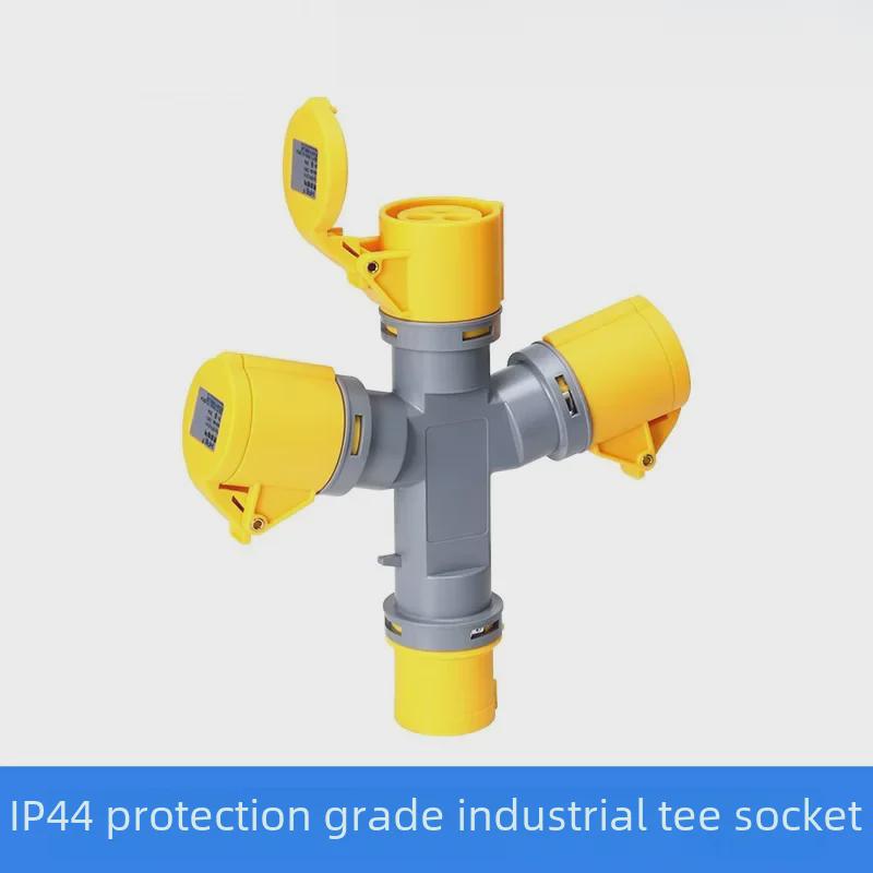 16A/32A Multifunction Waterproof Y-Type Docking Connector Plug & Socket