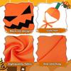 Weather Proof Cements Geese Outfit Halloween Garden Decoration Outdoor Patios Yard Lawn Statueart Ornament