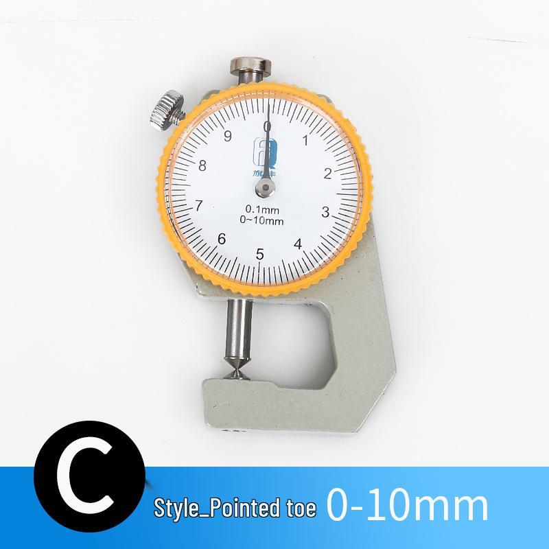 

High-Precision 0.001 Micrometer Digital Thickness Gauge with Flat and Curved Tips