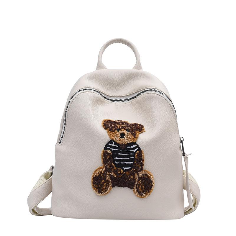 Backpack Women's Backpack Women's New Korean Version Fashionable Versatile Mini Bag Simple Travel Casual Bag
