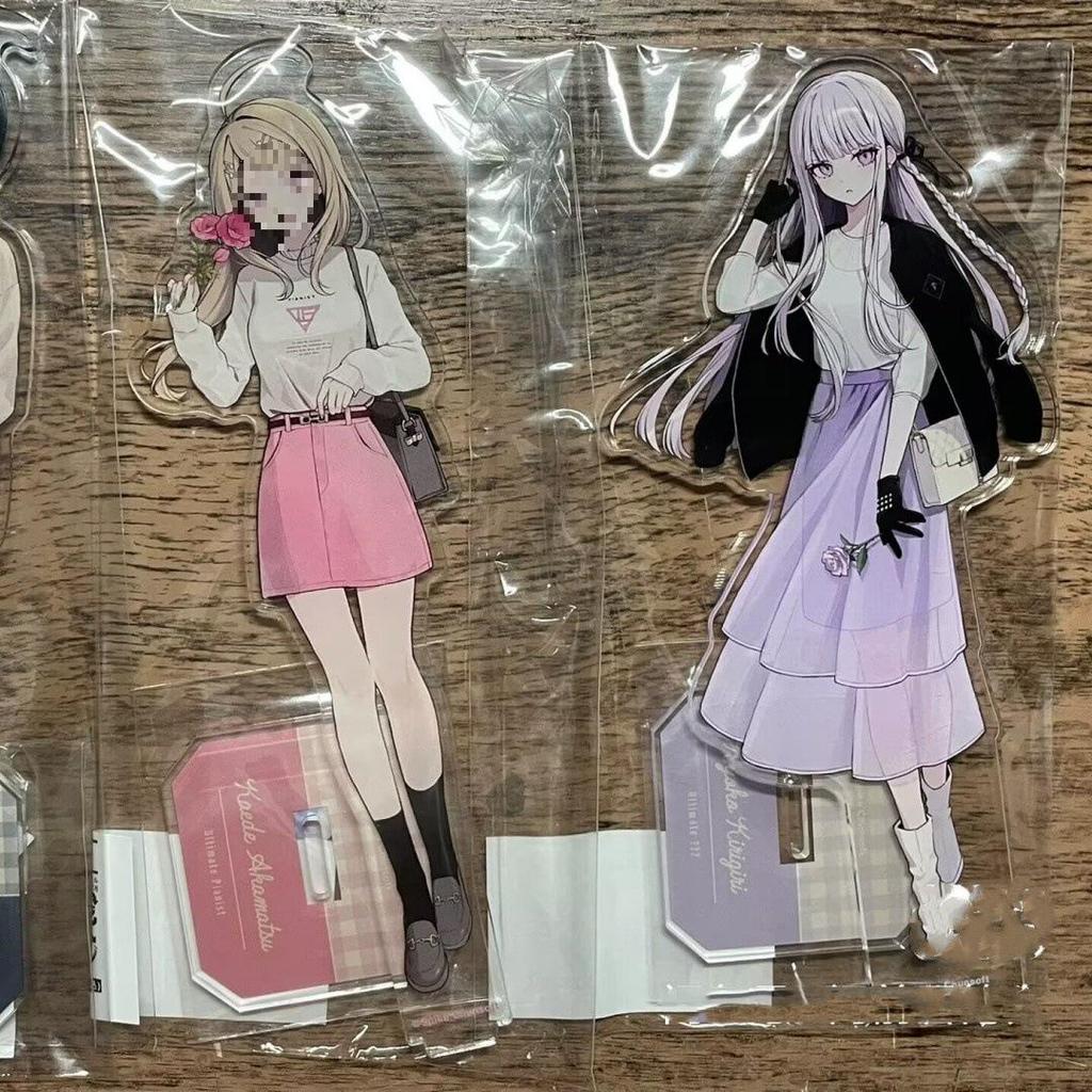 Danganronpa Akakura New Illustration Acrylic Stand: Chiaki Nanami, Kaede Akamatsu, Kyoko in Casual Wear