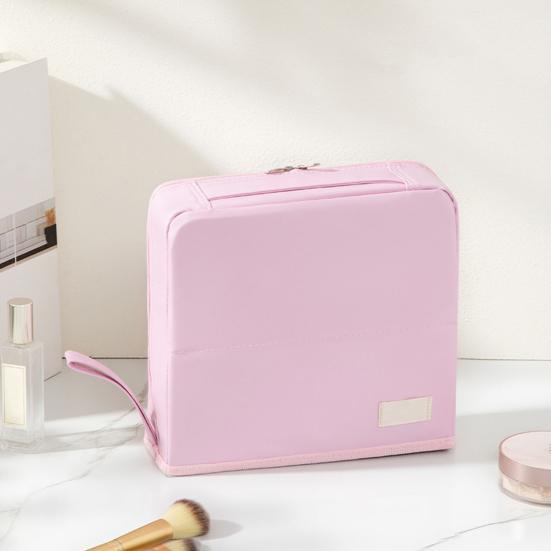 Makeup Bag Large Capacity Zipper Closure Waterproof Multifunctional Travel Toiletry Bag Cosmetic Organizer Case