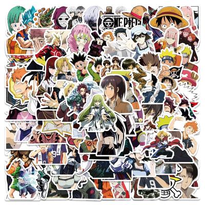 100 Anime Theme Collection Graffiti Stickers Motorcycle Suitcase Waterproof Stickers Waterproof Stickers