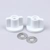Fixed Replacement Rear Nut White 2.5Cm 6Mm Fixed Replacement For 6Mm Screws Toilet Lid Bottom High Quality
