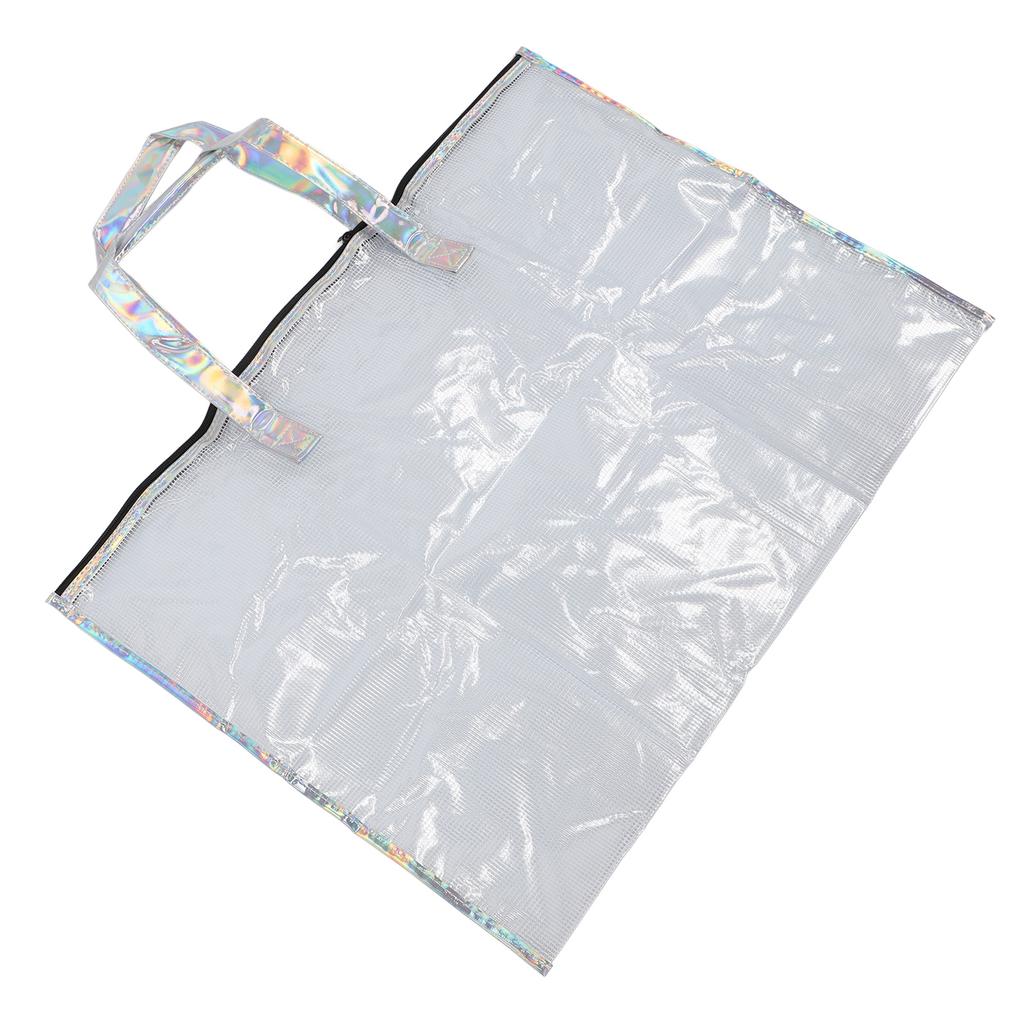 Art Portfolio Bag Laser Design Large Capacity Waterproof Artwork Posters Storage Bag for School