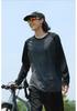 Men's Quick Dry Raglan Sleeve Long Sleeve Round Neck Sports T-shirt