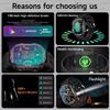 2025 New Military Grade Smart Watch Men 1.96" AMOLED Screen 5ATM Waterproof Sports Fitness Tracker BT Call Smartwatch For Xiaomi