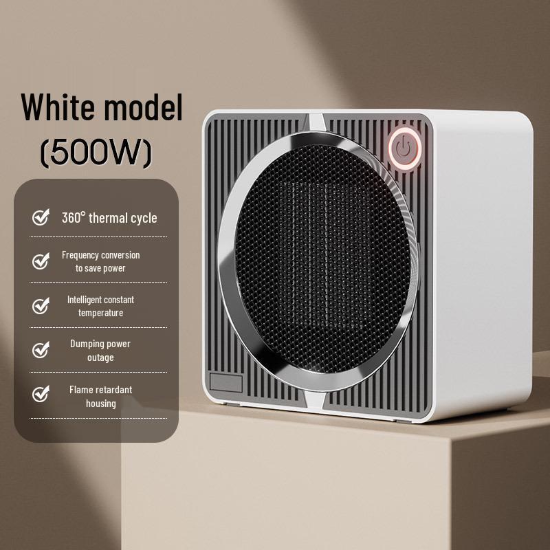 Compact Desktop Heater: Ideal for Home, Office, or Bathroom Use