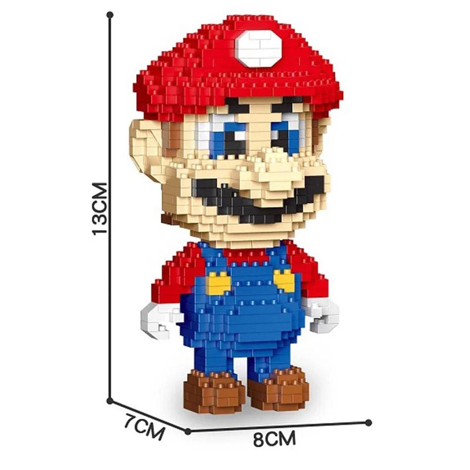Anime Construction Block Models! 4 Styles Of Block Figures Small Particles & Easy Assembly Educational For Kids Ideal Present