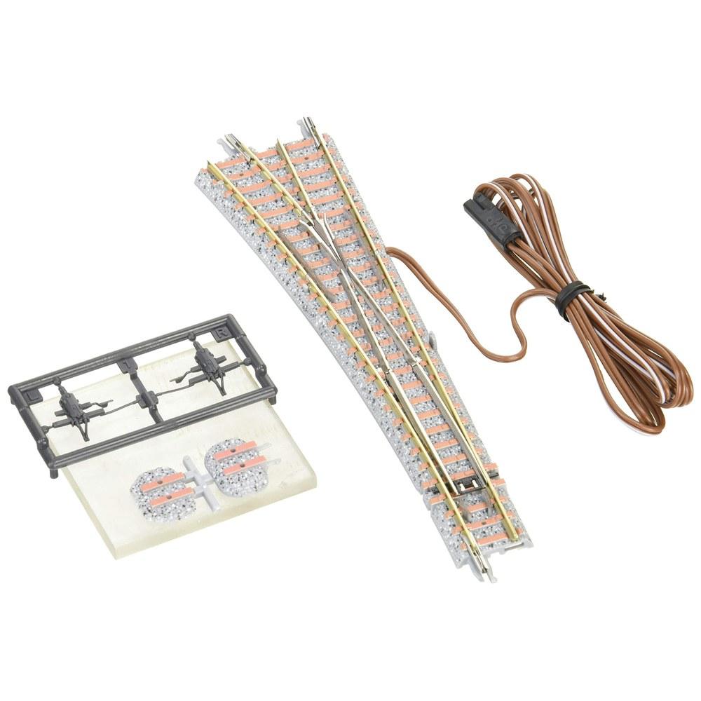 

TOMYTEC N Gauge Electric Synthetic Sleepers Switch N-PL541-15-SY Railway Model Accessories