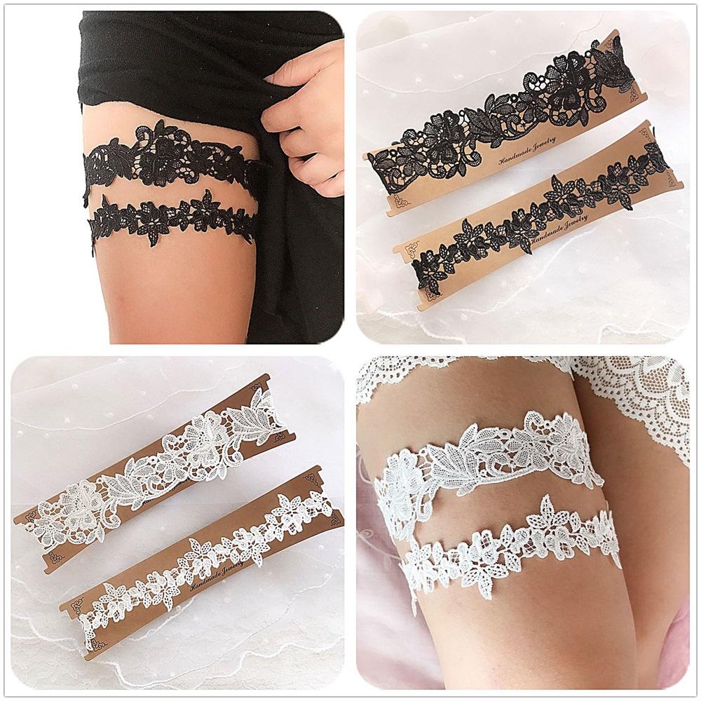 Frauen Sexy Elastische Strumpfbänder Mädchen Cosplay Spitze Floral Oberschenkel Ring Strumpfband Braut Hochzeit Party Braut Zubehör Bein Strumpfband Gürtel