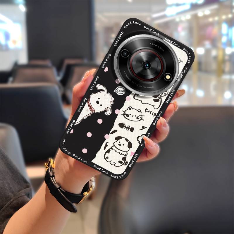 Cute Cartoon Phone Case For ZTE Blade A75 5G/Nubia Focus 5G/Calf 5G Soft case Durable Dirt-resistant Anti-dust Graffiti