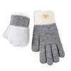 Windproof Knitted Gloves  Anti-cold Mittens Cute Winter Gloves  Outdoor