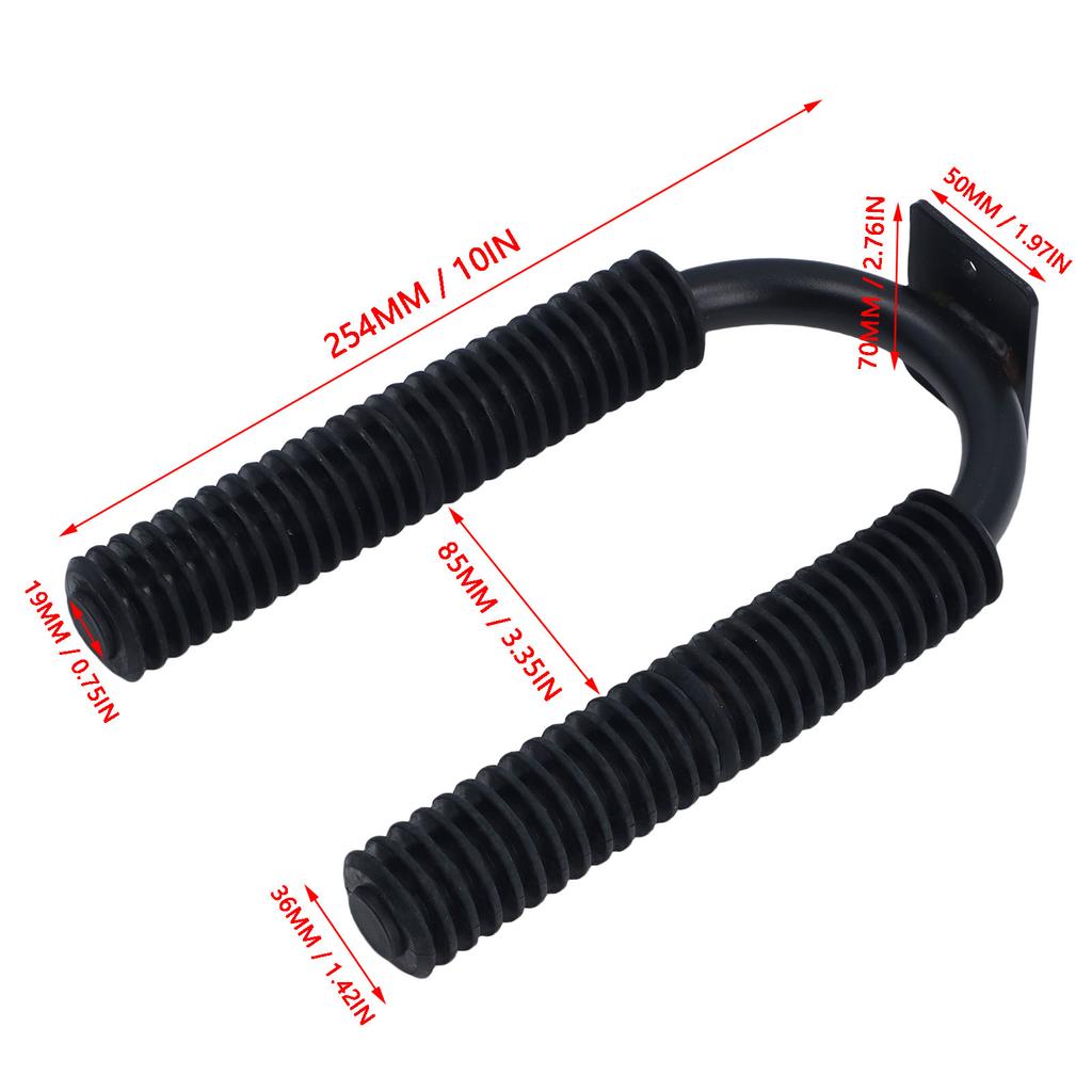 Kayak Paddles Storage Rack Wall Mount Sturdy Metal Oar Holder Hanger for Paddle Board Canoe Dragon Boat Paddles Black