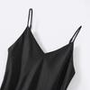 Mulberry Silk Satin V-Neck Camisole Dress