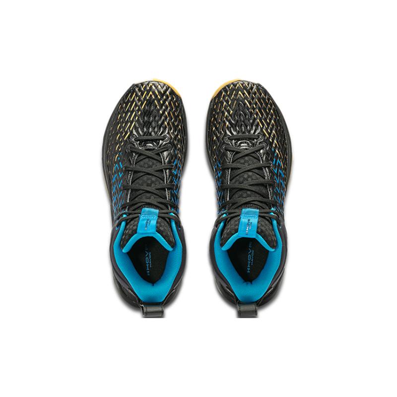 Under Armour Hovr Havoc 4 Clone 'Black Gold Blue' Sneakers 3025994-002