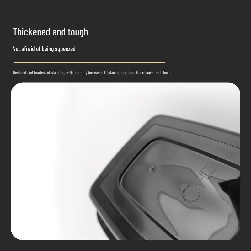 1500ml Disposable Rectangular Food Containers with Lids (150 Sets)