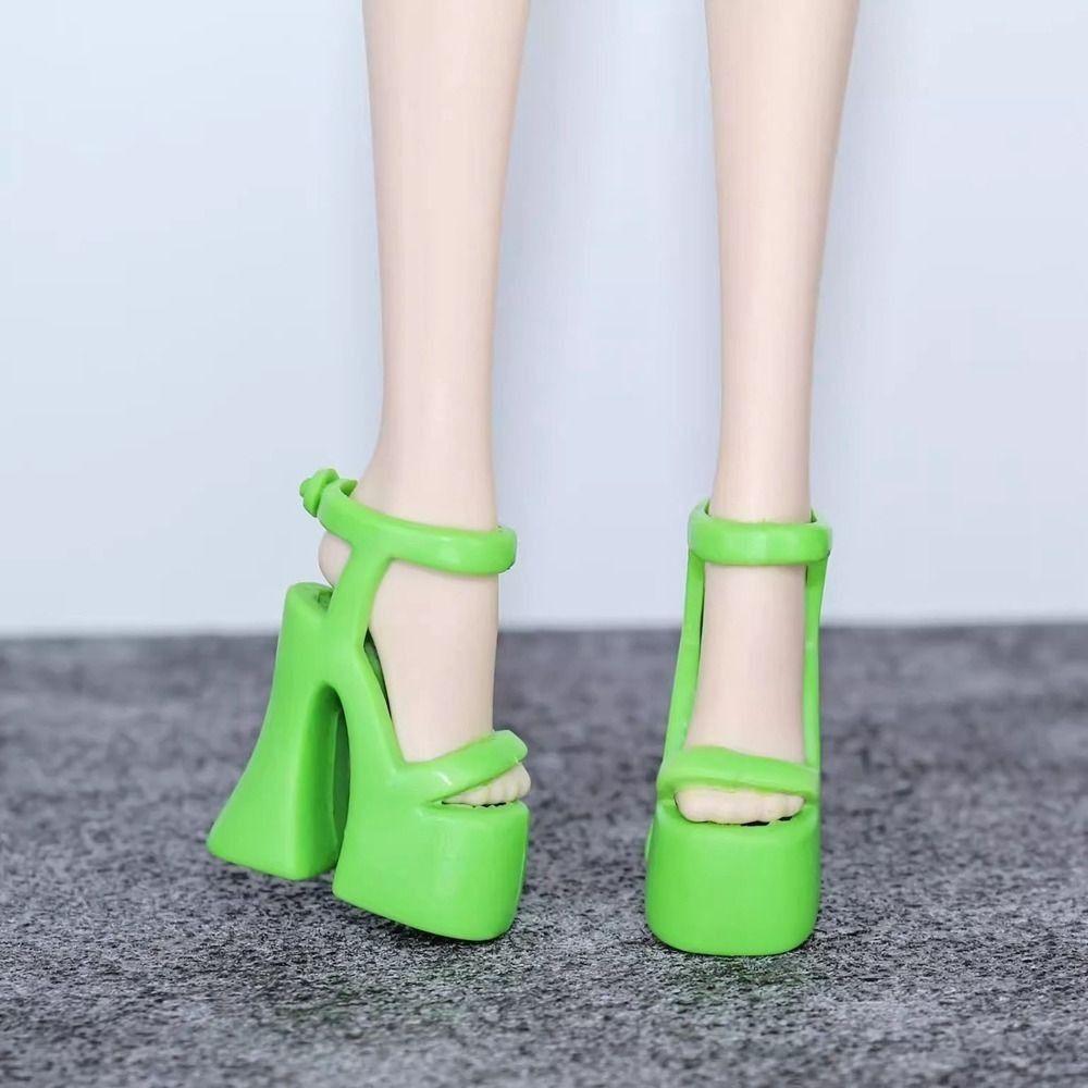 Quality High Heels Shoes Original Super Model Boots New Figure Doll Sandals  Doll Accessories