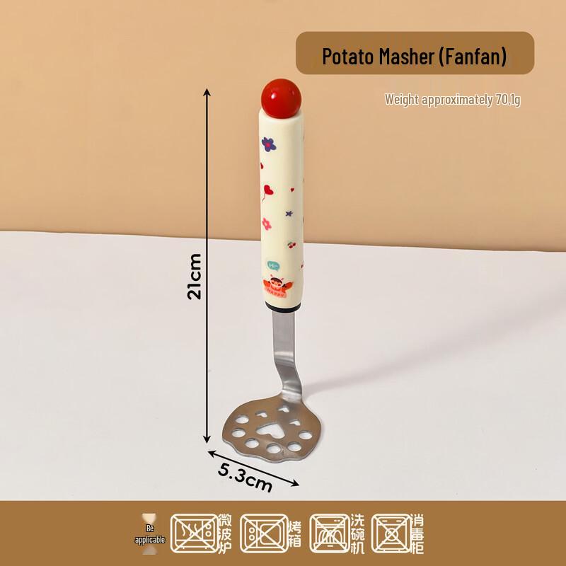 MDNG Cat Paw Ceramic Potato Masher