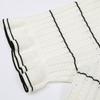 In-stock high-end quality summer new trendy slimming short-sleeve long knit dress 25246