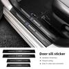 Car Threshold Stickers For Volvo V60 V40 XC90 S60 C30 XC60 V70 S90 Olestar Carbon Fibre Car Trunk Decorative Sticker Car Styling