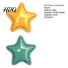 3D Star Refrigerator Magnet 2Pcs Magnet Resin Shape Fridge Small Magnets Magnetic Decoration for Kitchen Office Whiteboard Cabinet Metal Surface