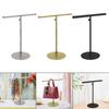 Bag Display Stand Tabletop Multipurpose Aesthetic Jewelry Organizer Adjustable Height for Boutique Store Home Shopping Mall