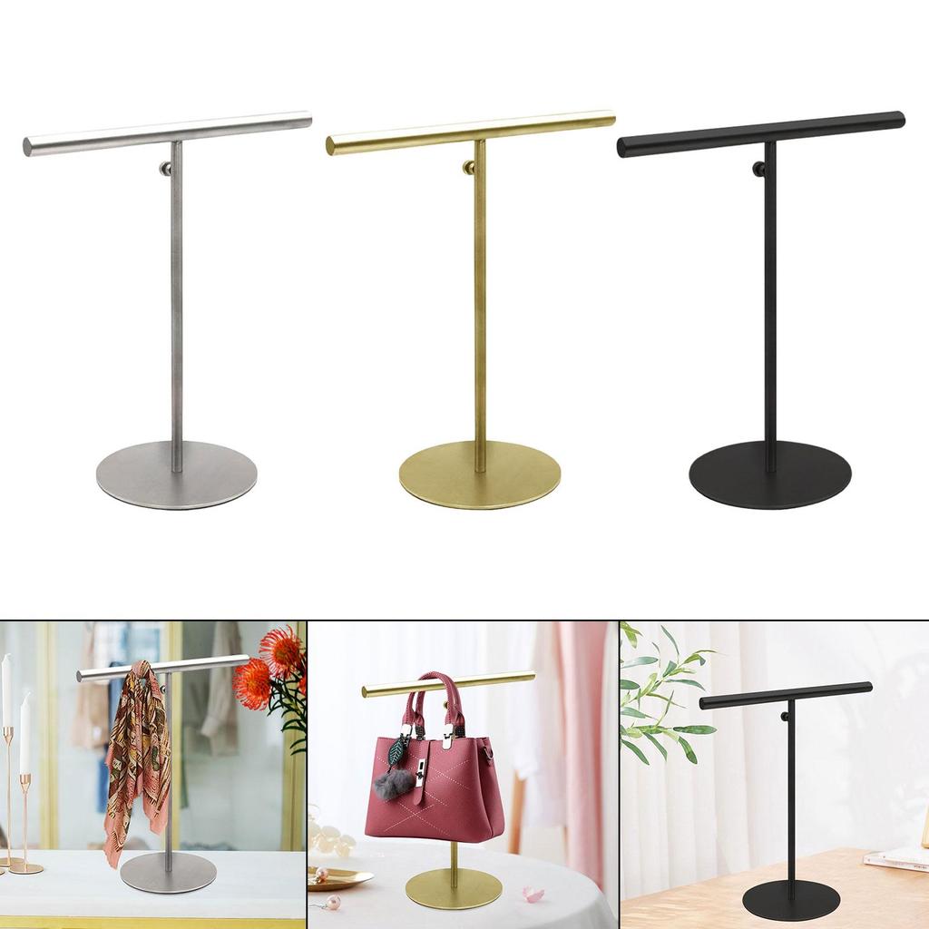 Bag Display Stand Tabletop Multipurpose Aesthetic Jewelry Organizer Adjustable Height for Boutique Store Home Shopping Mall