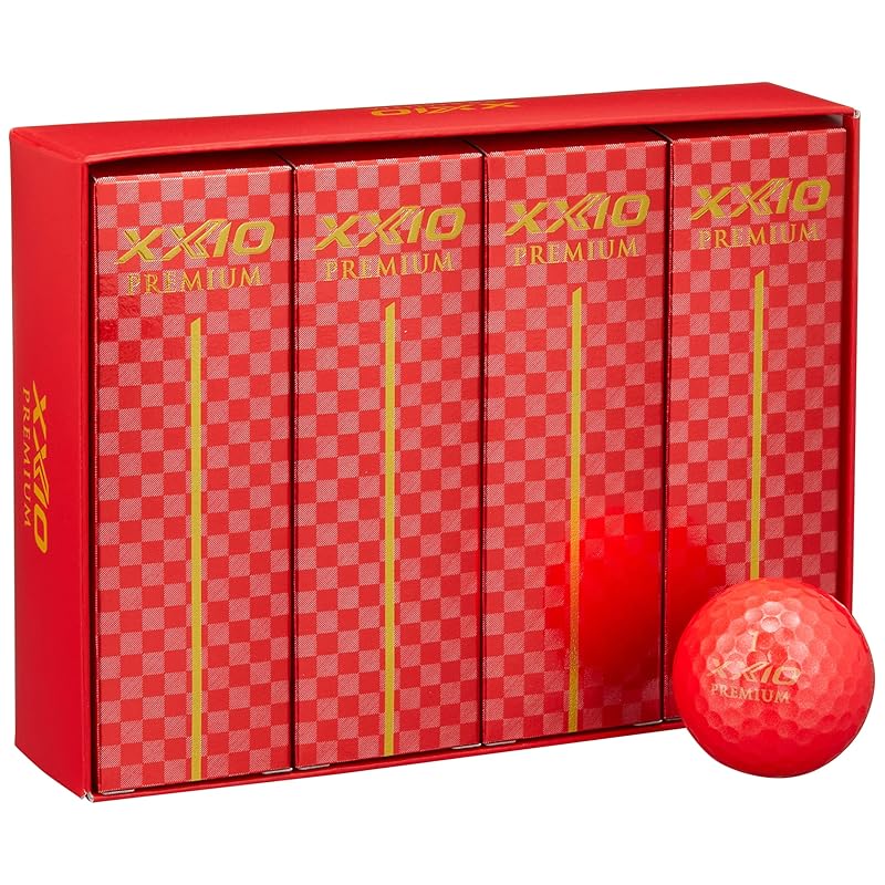 

DUNLOP golf ball XXIO premium 2020 model 1 dozen (12 pieces) royal red