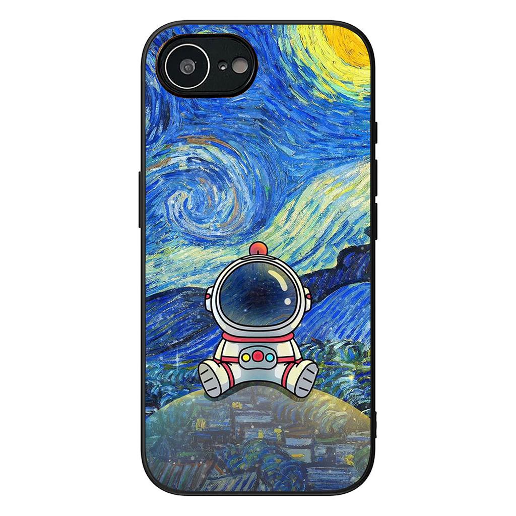 Galaxy Moon Sky Astronaut Stars Phone Case for Motorola Moto Edge 50 30 Fusion 40 NEO Ultra Pro G22 G23 G20 G35 G84 G13 G53