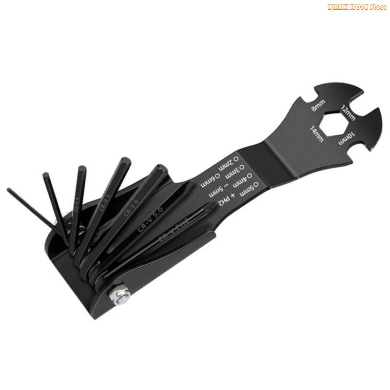 

K1AE Travel Friendly High Strength Steel Screwdriver Thin Lightweight Portable for On the Go Emergency Fixes and Repairs чорний