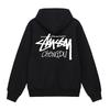 STUS American Street City Limited Letter Print Hoodie Loose Fit Winter Sweatshirt Men Women