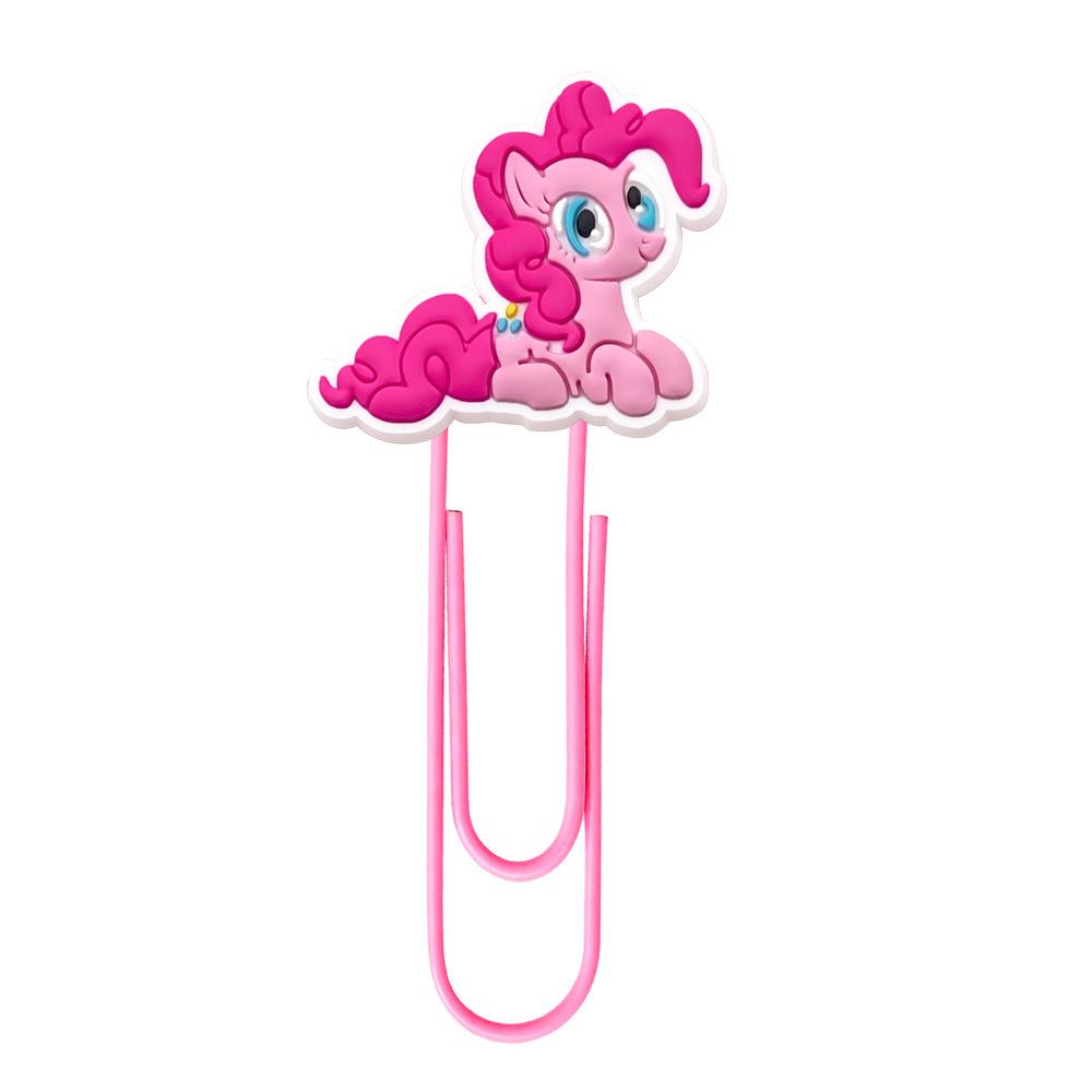 My Little Pony Creative Cartoon Bookmarks - Colorful DIY Large Paper Clips for Office Supplies