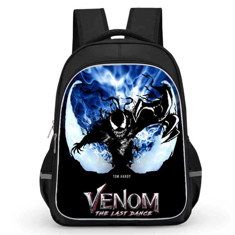 Venom 3 After A Dance Peripheral Anime Printed Backpack Student School Bag