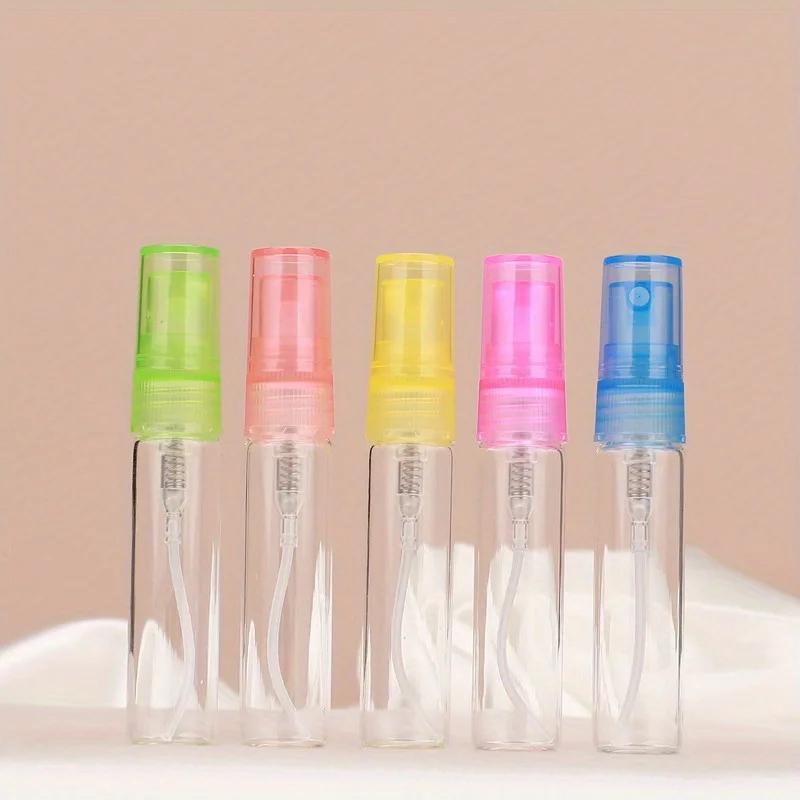 10pcs 5ML/10ML Perfume Bottle Portable Refillable Empty Containers Cosmetic Spray Atomizer Travel Sub-Bottle Ultra Mist Sprayer