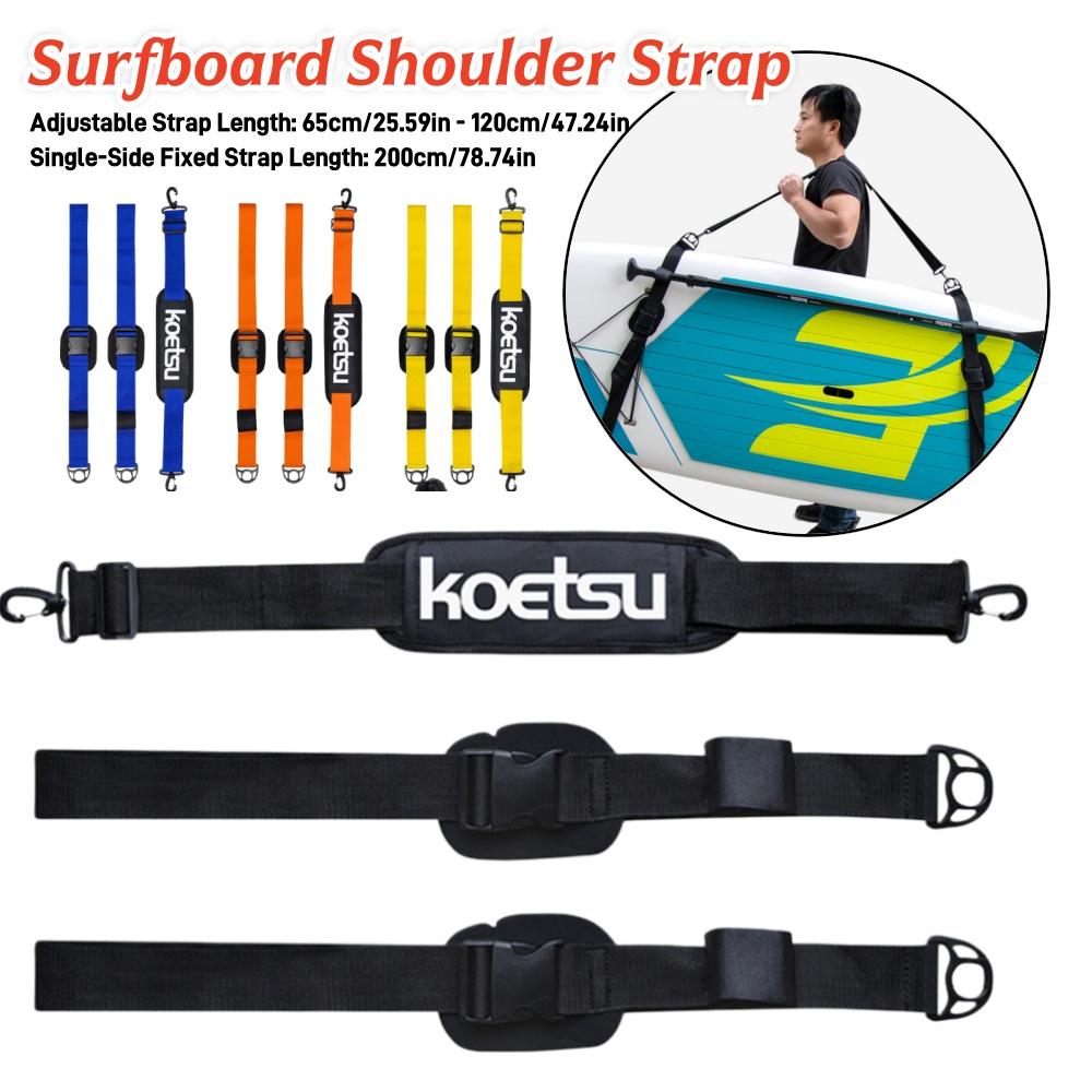 Paddle Board Carry Strap Adjustable SUP Carrying Strap Surfboard Shoulder Carry Sling for Surf Paddle Board Carrier Kayak Tool