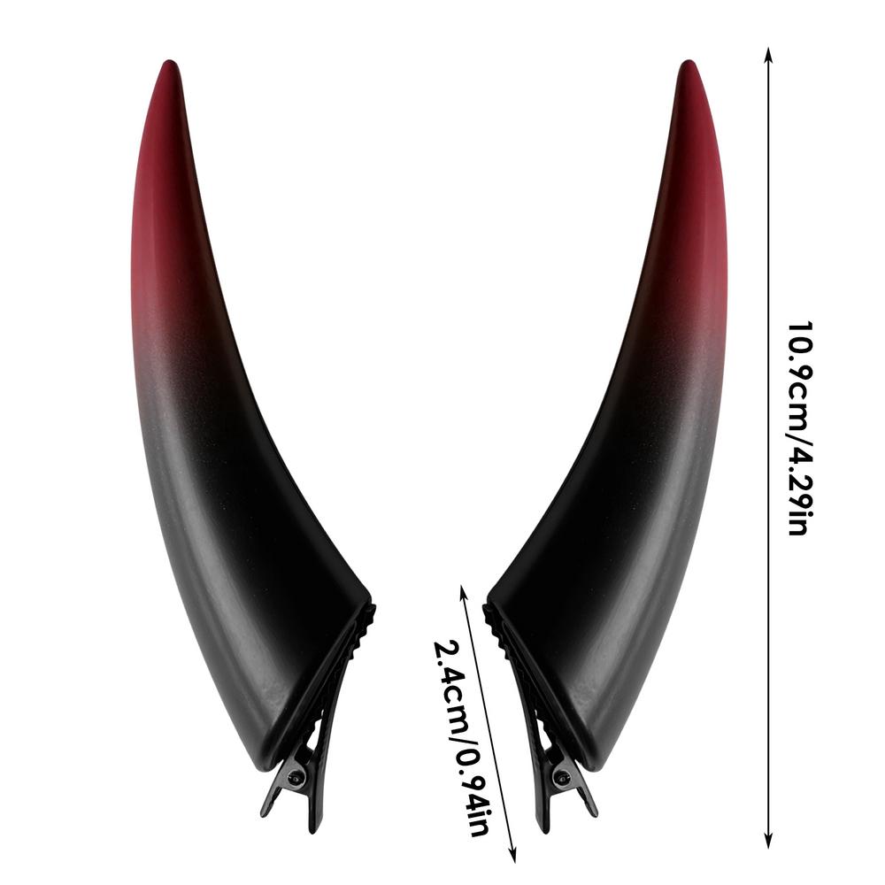

Ghost Forehead Horns Women Demon Vampire Headpiece Gothic Devil Costume Halloween Cosplay Headwear Accessories Scary & Funny красный