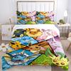 3pcs Pokemon Bedding Set. Soft and Comfortable with No Core Included (1x Duvet Cover + 2x Pillow Covers) Yy251010122