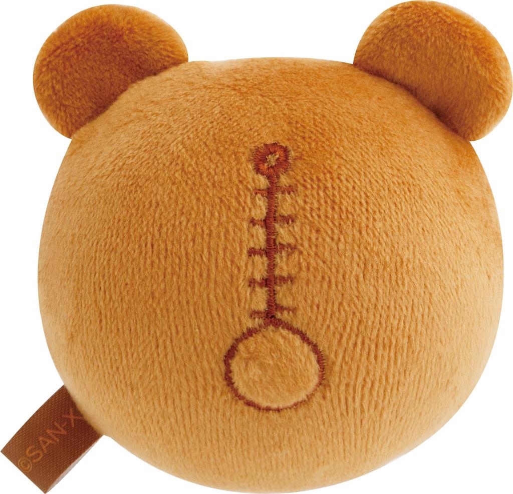 San-X Rilakkuma Mugyumugyu Plush Toy, MV24601, H65 x W65 x D65mm