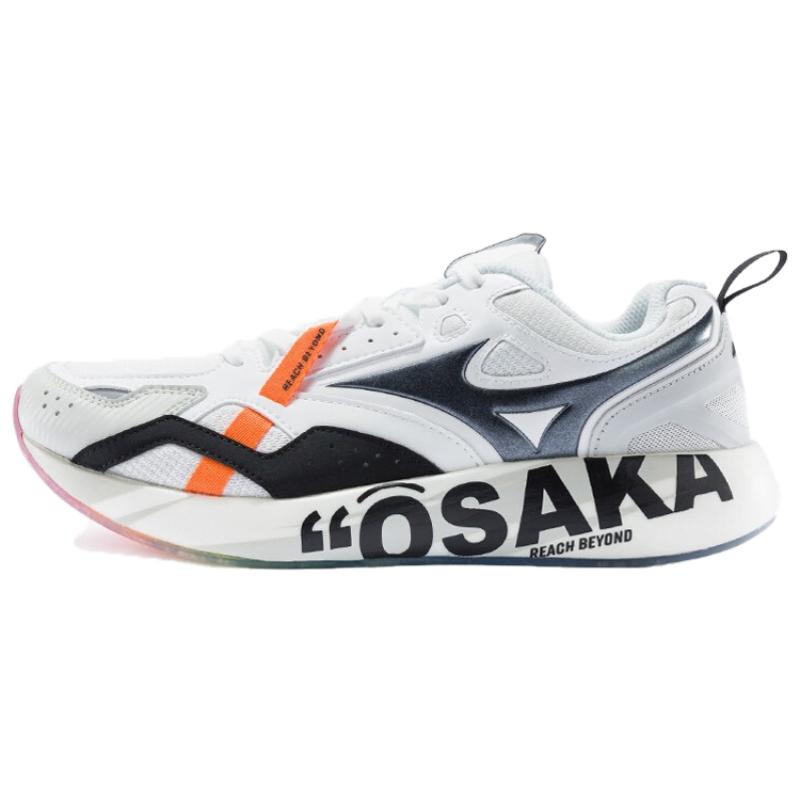 

Mizuno Pi Осака Черно-белые кроссовки D1GH201403 36.5