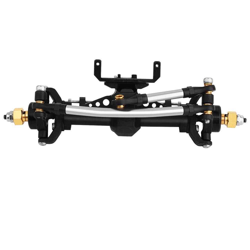 1/24 Scale Plastic Nylon Axles Front and Rear Portal Axle Assembly w/New C Knuckle for Axial SCX24 90081 C10 JEEP Upgrade Parts