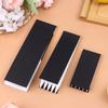 100/500 Stück Schwarze Test-Aromatherapie-Duft-Parfüm-Ätherische Öle Test-Tester-Papierstreifen Buch Baumwoll-Saugpapier